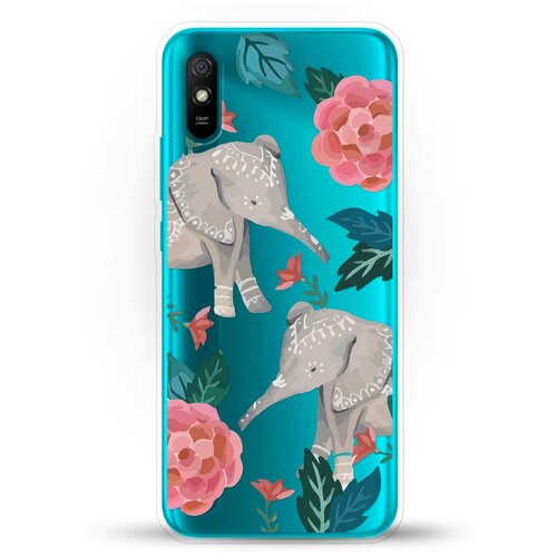 фото Силиконовый чехол два слона на xiaomi redmi 9a andy & paul