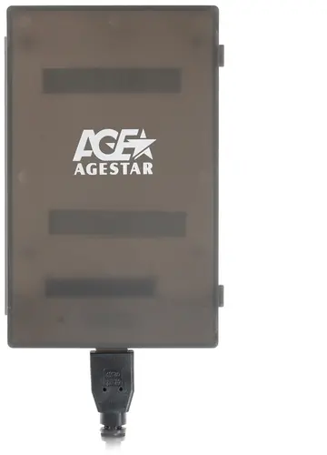 Корпус для HDD/SSD AGESTAR 3UBCP1-6G, черный Age Star - фото №2