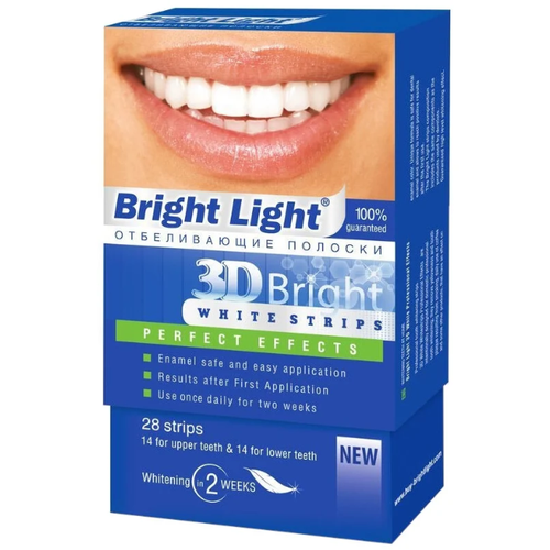 Полоски Bright Light Perfect Effects для чувствительных зубов полоски bright light night effects ночные