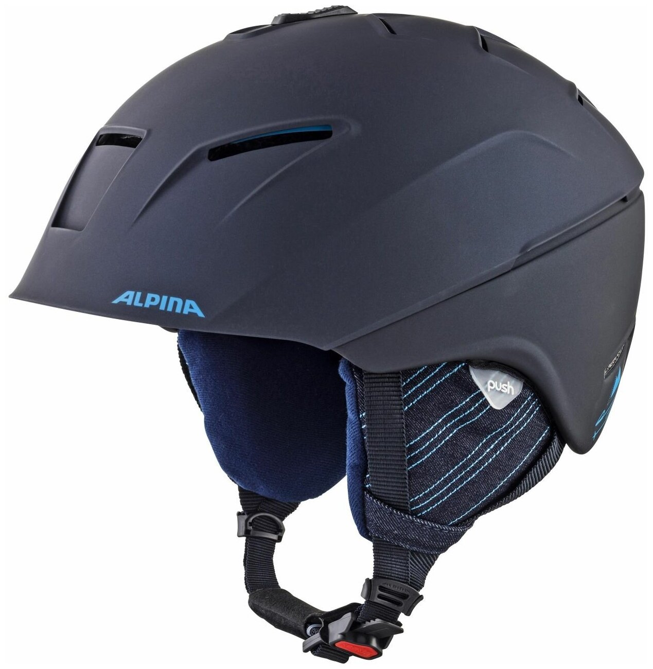 Зимний Шлем Alpina 2020-21 Cheos Night Blue/Denim Matt (см:52-56)