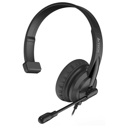A-4Tech Наушники A4Tech HU-11 черный 2м накладные USB 181900₽