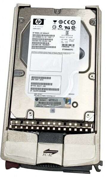 Жесткий диск HP BF146DAJZP 146,8Gb Fibre Channel 3,5" HDD