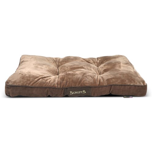 Лежак для собак и кошек Scruffs Chester Mattress 100х70х8 см 100 см 70 см коричневый 8 см