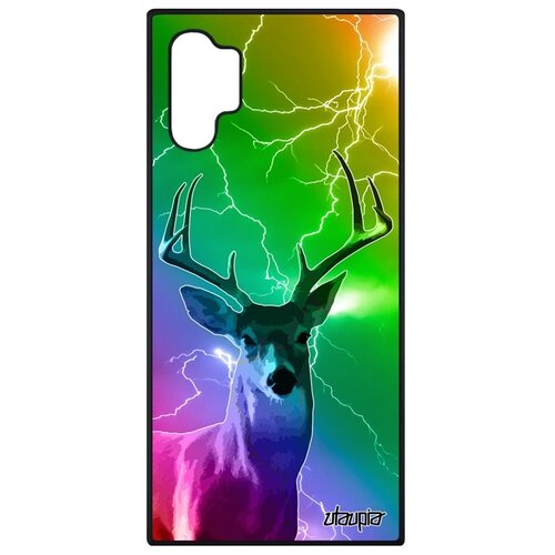 фото Чехол для galaxy note 10 plus, "олень" самец лес utaupia
