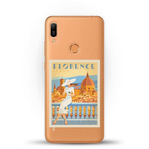 фото Силиконовый чехол флоренция на huawei y6 (2019) andy & paul