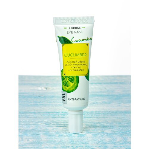 KORRES Маска для зоны вокруг глаз Anti-fatigue Cucumber Eye Mask, 11 г