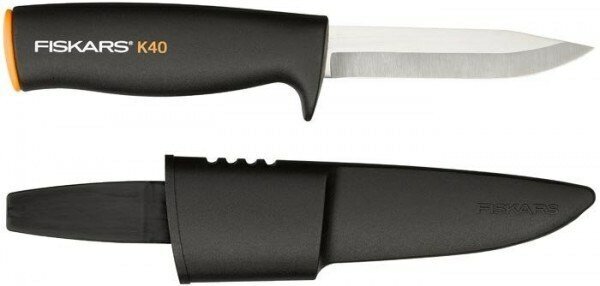 Нож FISKARS 1001622 с чехлом