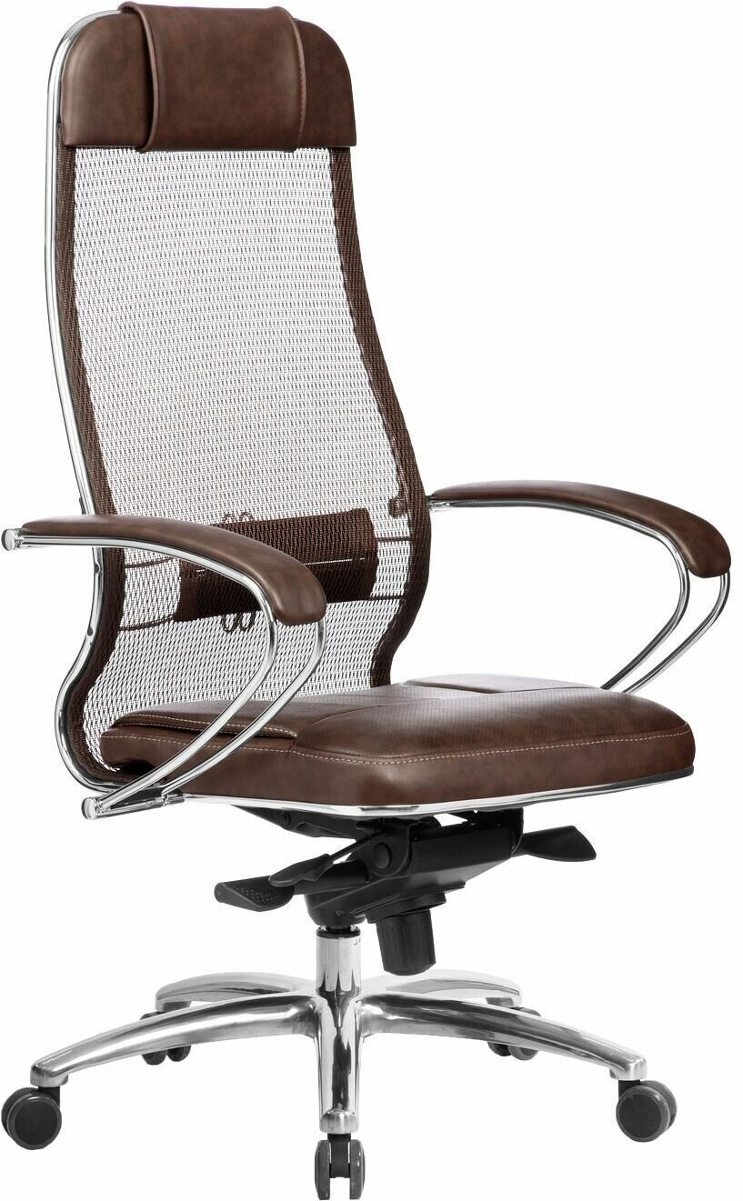Компьютерное кресло METTA Samurai SL-1.04, сетка, темно-коричневый