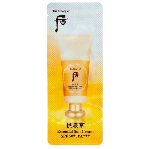 Солнцезащитный крем для лица The History of Whoo SPF50+, 1 мл