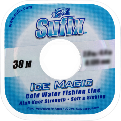 Леска Sufix Ice Magic 30м. 0.105мм. CLEAR