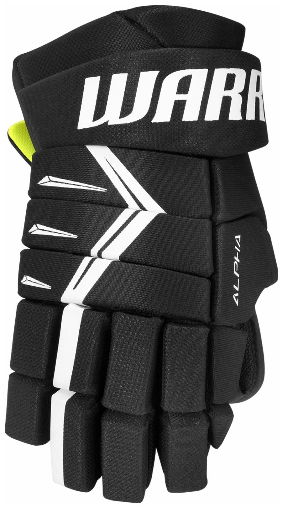 Перчатки хоккейные WARRIOR Alpha DX5 Sr. р.15 (черный)
