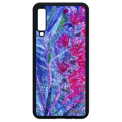 фото Чехол для телефона samsung galaxy a7 2018, "экзотик" цветок флора utaupia