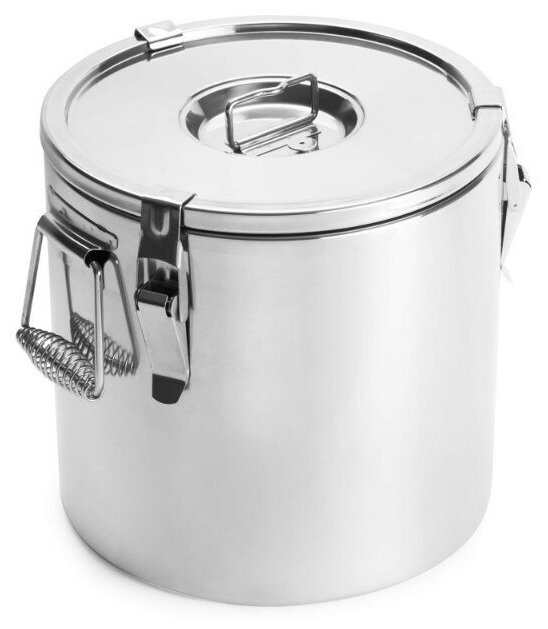 фото Термос профессиональный из нерж. стали для еды 15 литров