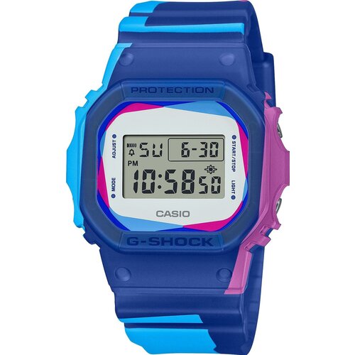 фото Наручные часы casio наручные часы casio g-shock dwe-5600pr-2e, белый