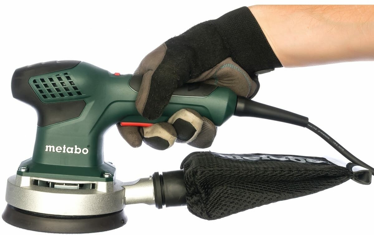 Эксцентриковая шлифмашина Metabo SXE 3125 600443500, 310 Вт - фотография № 10