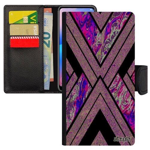 фото Чехол книжка для телефона mi 8, "х-орнамент" треугольник символ utaupia