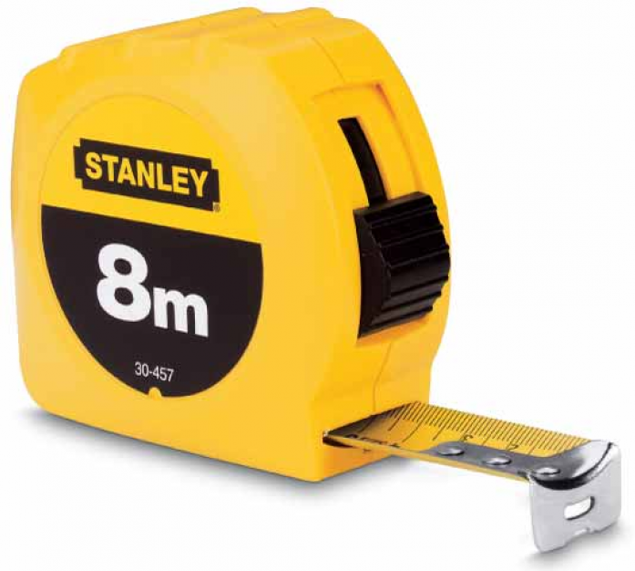 Измерительная рулетка STANLEY Global Tape 1-30-457, 25 мм х8 м - фото №4