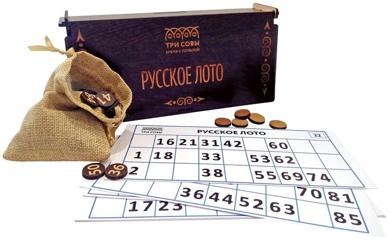 Игра настольная Лото "Русское лото"