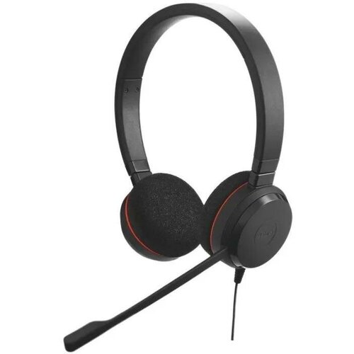 Наушники с микрофоном Jabra Evolve 20 MS Stereo, черный