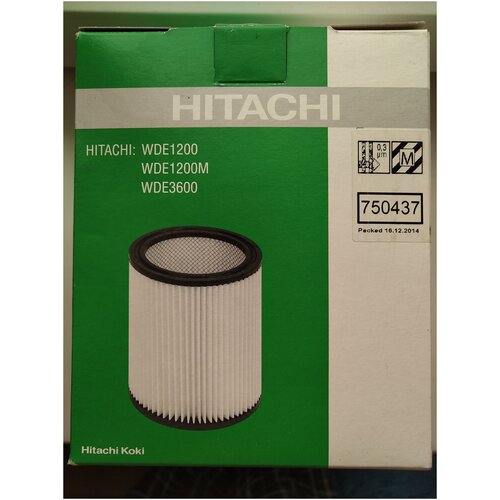 Оригинальный фильтр для пылесоса HITACHI / HIKOKI WDE1200, WDE1200M, WDE3600