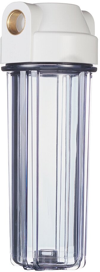 Корпус фильтра Гидротек HTC для холодной воды полипропилен/san 10SL 3/4 ВР(г) х 3/4 ВР(г) прозрачный