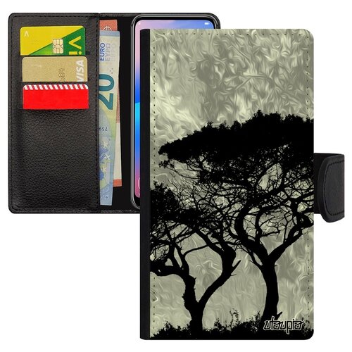 фото Чехол-книжка на мобильный mi 8 lite, "гренадил" пейзаж символ utaupia