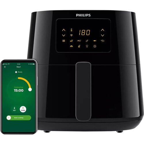 Фритюрница Philips Essential HD928070 Single Deep Fryer Black Silver 22890₽