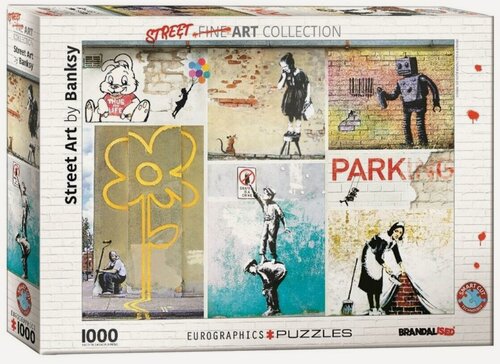 Изображение товара Пазл для взрослых Eurographics 1000 деталей: Стрит-арт, Banksy
