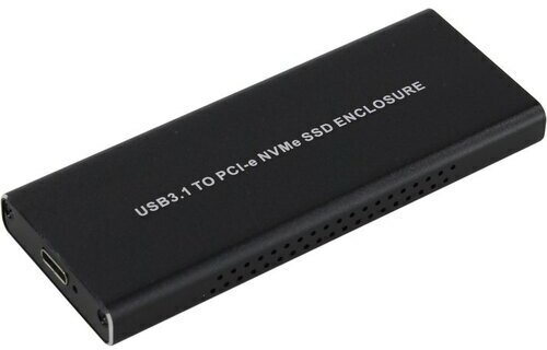 Бокс для SSD M.2 NVMe USB 3.1 Gen 2 PCIe Gen 3 x2 (JMS583) 10Gb/s, TRIM | ORIENT 3550 U3