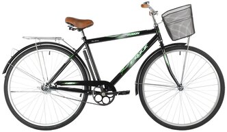 Городской велосипед Foxx Fusion 28 (2021) черный 20" (требует финальной сборки)