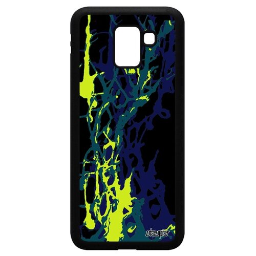 фото Чехол на мобильный samsung galaxy j6 2018, "огонь" фон мотив utaupia