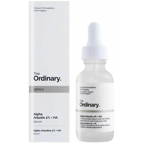 Сыворотка для лица The Ordinary Alpha Arbutin 2% + HA против пигментации, 30 мл