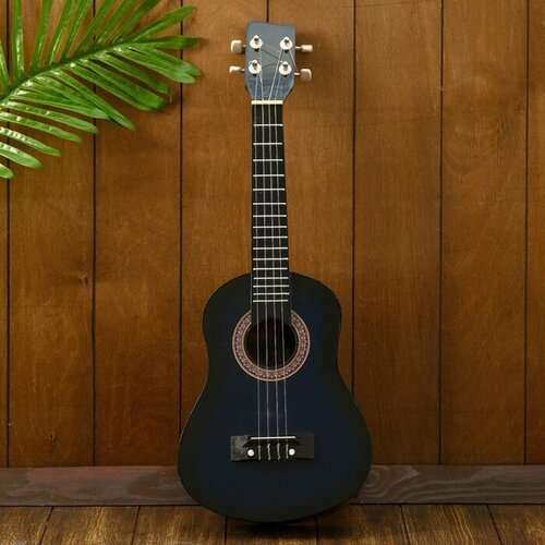 Гитара-укулеле "Сияние" 55х20х6 см, "Hidde", цвет чёрный