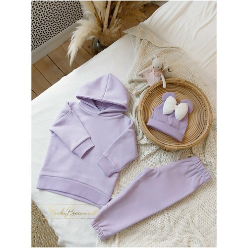 Комплект одежды BabyBoomsiki, размер 92-98, фиолетовый