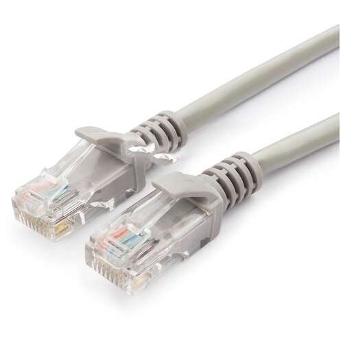 сетевой кабель gembird cablexpert utp cat 5e 5m gray pp12 5m Кабель Gembird Cablexpert UTP cat.5e 50m Grey PP12-50M