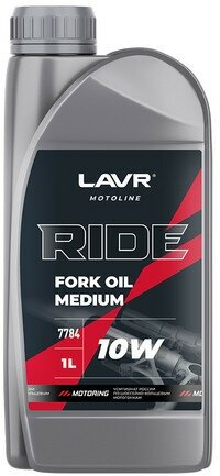 Вилочное масло LAVR MOTO RIDE Fork oil 10W 1 л (Ln7784)