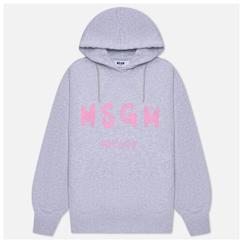 Женская толстовка MSGM MSGM Milano Hoodie серый, Размер XS