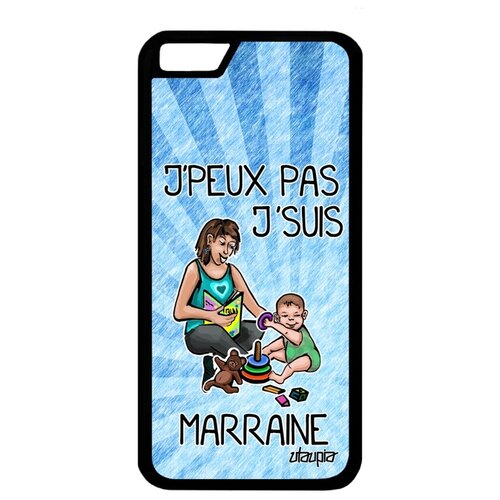 фото Чехол для мобильного apple iphone 6 6s, "не могу - стала крестной!" повод семья utaupia