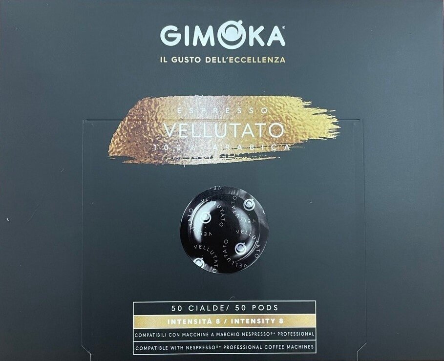Кофе в капсулах Nespresso Professional Gimoka Vellutato, 50 кап.