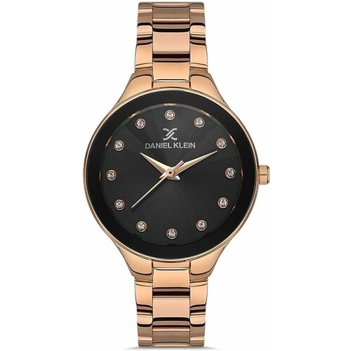 Наручные часы Daniel Klein, черный, золотой наручные часы daniel klein 12044 6