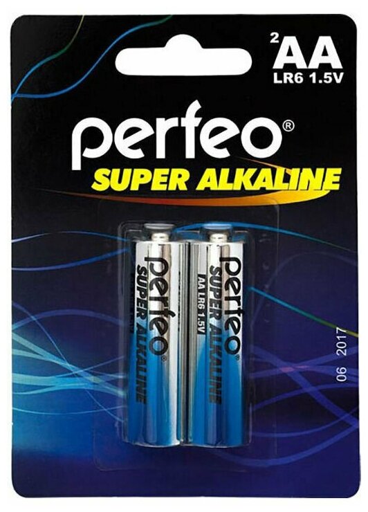 батарейка aa щелочная lr6/2bl super alkaline 2 шт