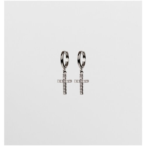Серьги/VERUSCHKA JEWELRY/Кресты с фианитами