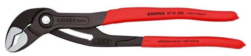 Клещи переставные с фиксатором KNIPEX COBRA KN-8701300SB