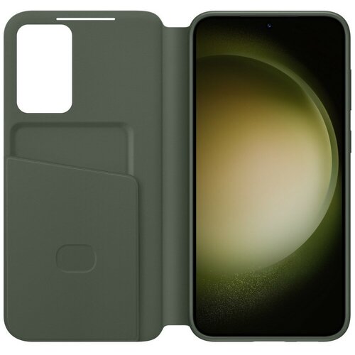 чехол книжка samsung smart view wallet case для galaxy s23 plus черный sz Чехол Samsung Smart View Wallet Case для Galaxy S23+ Khaki