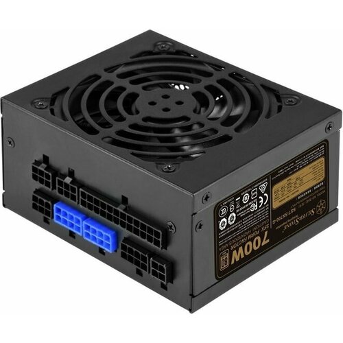 Блок питания SilverStone SST-SX700-G v1.1 700W, SFX, 80 PLUS Gold, Full modular, 1*12V, 92mm FAN 18dBA, RTL (810911) {6}