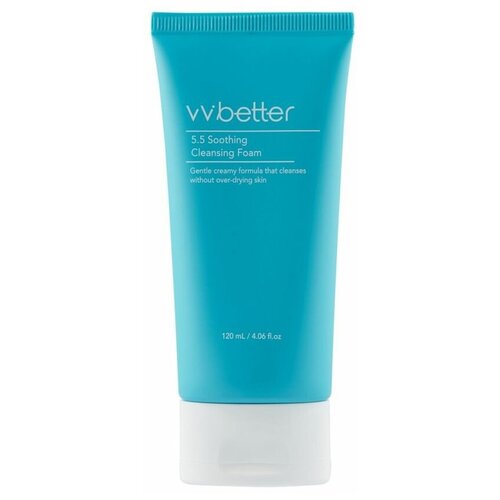 VVbetter Мягкая очищающая пенка для лица с pH5.5 / Soothing Cleansing foam, 120 мл