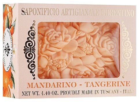 Saponificio Artigianale Fiorentino Мыло кусковое Botticelli Mandarin