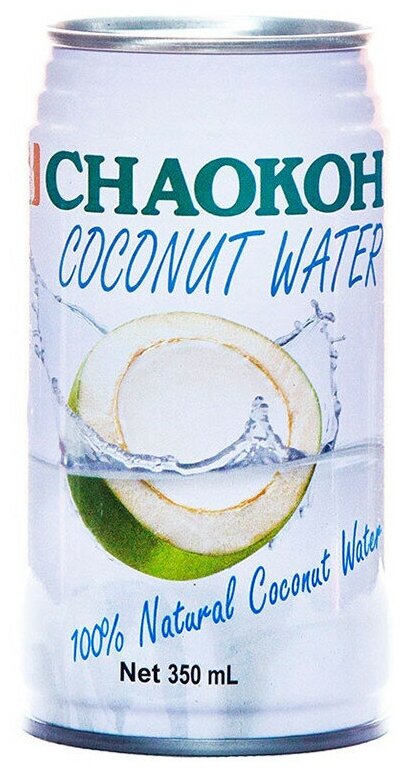 Вода кокосовая Chaokoh Natural, 350 мл