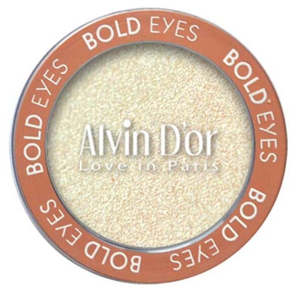 Alvin D'or Тени для век Bold eyes AES-19 белый жемчуг