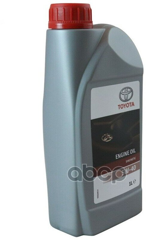 TOYOTA 0888080836_Масло Моторное 5W40 Engine Oil (1L)! Синт. Eu! Toyota Api Sm/Cf